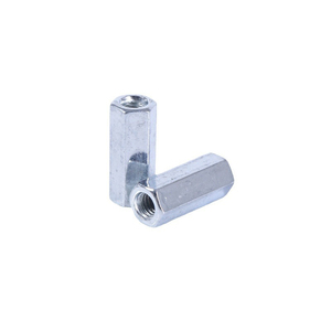Écrous hexagonaux Bibo Yaente pour connexion de tiges filetées en acier au carbone - Écrous hexagonaux allongés en acier inoxydable M6 M12 - Product Image 3