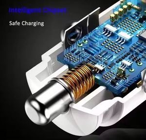 Cargador de Coche de 22.5W, Convertidor de Encendedor de Cigarrillos USB para Coche, Cargador de Teléfono para Coche con Carga Rápida de 5V/3A para Huawei Xiaomi - Product Image 5
