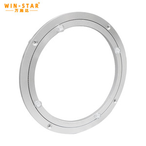 Plateau tournant à roulement à billes de 350 mm en aluminium, Lazy Susan, pour usage extérieur, rotation à 360 degrés, mécanisme rotatif - Product Image 3