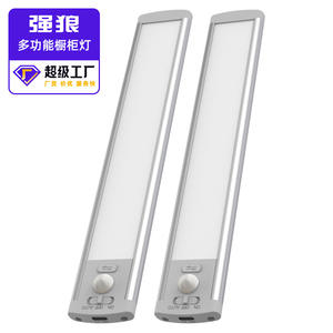 Geometric Solid <b>LED</b> Cabinet <b>Light</b> Strip 25000 Hours Rechargeable Surface Mounted Night <b>Light</b> Easy Installation - Product Image 3