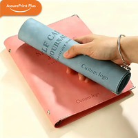 Journal de gratitude et de bien-être émotionnel A5 personnalisable avec logo, rechargeable, couverture souple en PU, vente en gros OEM/ODM