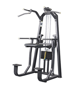 Factory Hot Sale Body Building Fitness Equipment <strong>Single</strong> <strong>Parallel</strong> bar Pull-ups Assisted Chin Dip Machine for Gym - Product Image 1