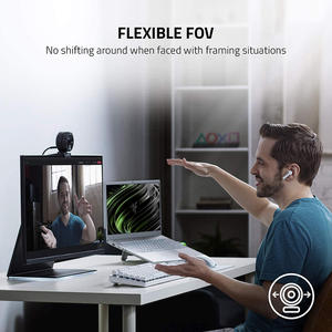 جهاز <span class=keywords><strong>Razer</strong></span> <span class=keywords><strong>Kiyo</strong></span> Pro يتدفقون كاميرا ويب غير مضغوط O p 60FPS-مستشعر إضاءة تكيفي عالي الأداء-تمكين HDR-سريع USB - Product Image 5