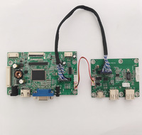 JX 15.6" Resolusi 1920*1080 4 Lane EDP/LVDS Papan Pengontrol Monitor LCD PCB Mounting HD VGA Antarmuka DP Terintegrasi