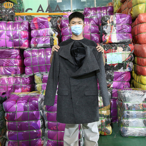 Abrigos de estambre para hombres Chaqueta Marca <span class=keywords><strong>Ropa</strong></span> usada <span class=keywords><strong>Ropa</strong></span> De Juvenil Abrigo de lana de segunda mano - Product Image 1