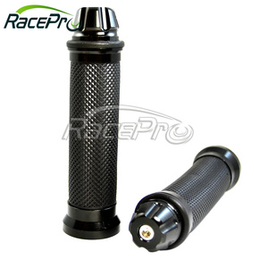 Racepro Universal Billet Aluminum Rubber 7/8" Motorcycle Hand Grip for KTM Ducati Yamaha