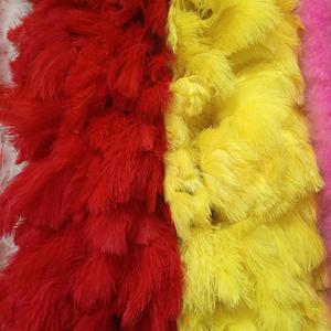 Đẹp 3.5 Mét Yards Lớn Đà Điểu Lông Boa Fluffy Boa Đà Điểu Lông Cho Hiệu Suất Chương trình Showgirl Khiêu Vũ Trang Phục - Product Image 5