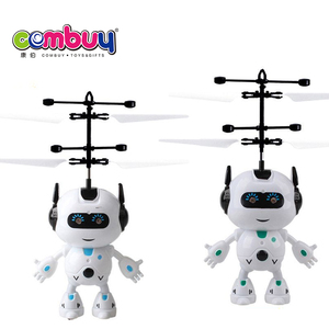 Mini người nước ngoài tay cảm biến hồng ngoại cảm ứng RC bay Robot đồ chơi-pin hoạt động nhựa Chassis Kit - Product Image 2