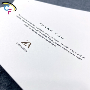 Sang Trọng Tùy Chỉnh In Cao Cấp Trứng Trắng Kết Cấu Ưa Thích Giấy Trống Thẻ Kinh Doanh Với Phong Bì - Product Image 4