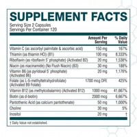 Capsules de Vitamine B Complexe Méthylié OEM – Vitamine B Active avec Méthylfolate et Méthylcobalamine – Complément pour le Système Nerveux