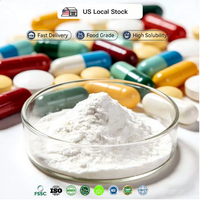 Cellulose microcristalline blanche 102 de qualité alimentaire en poudre (MCC 102) certifiée casher et HALAL, 20 kg pour excipients de comprimés et de gélules