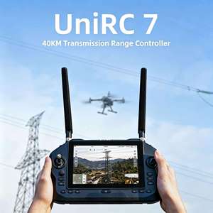 รีโมทคอนโทรลโดรนอัจฉริยะ SIYI UniRC 7 Pro หน้าจอ 7 นิ้ว รองรับ HDMI Output ระยะไกล 40 กม. พร้อมระบบส่งสัญญาณแบบมือถือและระบบเข้ารหัส AES - Product Image 4