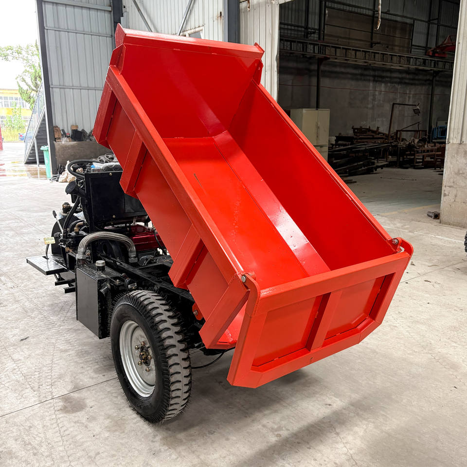 28HP Shaft Drive Diesel Mining Tricycle, 2T USB Equipped Mini Dumper ...