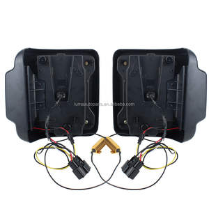 Accessoires de voiture LUMA 4x4, feux arrière noirs et propres pour Jeep Wrangler <span class=keywords><strong>JL</strong></span> 2018+ - Product Image 6