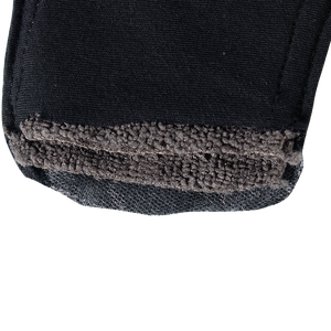 Serviettes hygiéniques lavables en coton biologique pur, 4 couches, noires, tendance, saines, pour femmes, réutilisables, pour l'incontinence - Product Image 6