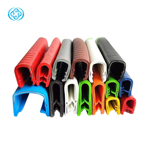 U Kanaal Pvc Bekleding Voor Metalen Glazen Houten Randen Kunststof Rand <span class=keywords><strong>Strip</strong></span> <span class=keywords><strong>Rubber</strong></span> Afdichting Afdichting Gieten En Snijden Service Inbegrepen - Product Image 2