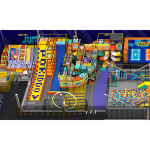 Qiaoqiao Parque de Atracciones Infantil de 1400 Metros Cuadrados, Instalaciones de Juegos Interiores, <span class=keywords><strong>Laberinto</strong></span>, Toboganes, Comercial - Product Image 1