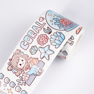 Tùy chỉnh dễ thương dán Kawaii văn phòng phẩm & journaling Nguồn cung cấp thấp moq OEM hỗ trợ Washi Băng - Product Image 3