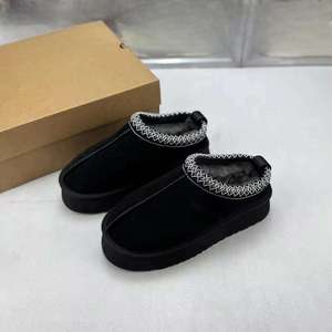 Botas de Nieve con Plataforma y Peluche, Cálidas para Otoño e Invierno, Marca de Diseño, Zapatos de Moda, Estilo Uggs de Alta Gama - Product Image 3