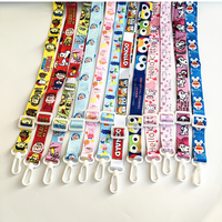 Lanière en nylon de 20 mm personnalisée avec logo imprimé, sans minimum de commande, pour le bureau, les expositions, la promotion, les cadeaux
