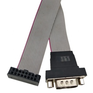 OEM ODM 2,54mm 2x8P IDC a 15P HDB DVI VGA hombre UL2651 AWG28 plana cable de cinta de la Asamblea - Product Image 2