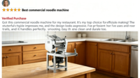 Machine à pâtes électrique automatique, machine à nouilles fraîches en acier inoxydable pour usage domestique, service sans souci
