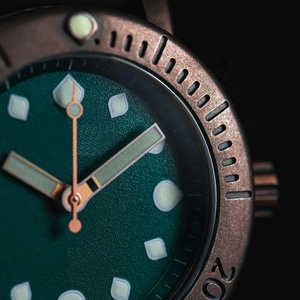 ผลิตภัณฑ์ดาวรอยัลเก่าเรเดียมแปรง Cusn8กรณีบรอนซ์ NH35ดำน้ำที่กำหนดเองที่มีคุณภาพสูงนาฬิกา - Product Image 5