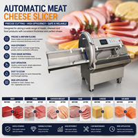 Machine à découper la viande 21K/25K/36K pour côtelettes de porc, côtes de bœuf, côtelettes d'agneau, bacon, steak, fromage, jambon, viande congelée