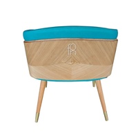 Ensemble de banquettes de restaurant moderne en bois avec panneaux double face et sièges-canapés