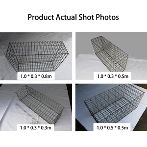 Ce/ISO chứng nhận nhà máy giá bán buôn mạ kẽm PVC tráng Hàn đá gabion giỏ vườn gabion giỏ cho tường đá - Product Image 4