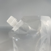 Sac en plastique de jus de bière d'emballage liquide de poche de chapeau de bec de 500ml avec le bec pour le liquide