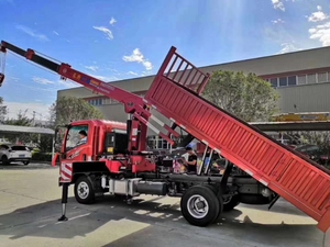 <span class=keywords><strong>Camion</strong></span> <span class=keywords><strong>benne</strong></span> basculante CLW <span class=keywords><strong>4x2</strong></span> Forland avec <span class=keywords><strong>grue</strong></span> télescopique à flèche droite de 5 tonnes à faible consommation de carburant à vendre - Product Image 6