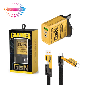 2025顶级产品145W Gan 3多端口充电器USB 2 QC3.0 PD快速充电4合1数据线，用于手机电动 - Product Image 1