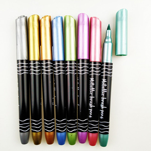 Marcador DIY de color de metal de color personalizado rotuladores metálicos personalizados pluma para Globo de plástico de cerámica ventana de vidrio porcelana - Product Image 5