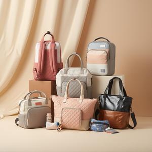 Новая модная многофункциональная сумка TQ TQ-86 из дышащей ткани Оксфорд с воздушной подушкой, портативная, с ремнем для подвешивания, для коляски - Product Image 5