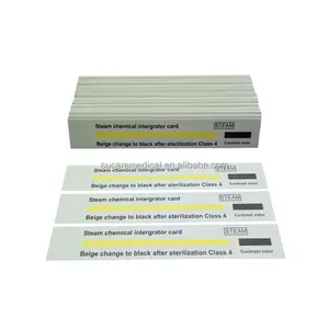 Steam sterilization class 4 disposable chemical autoclave indicator strip