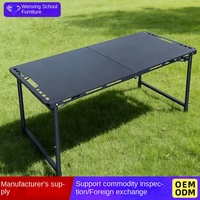 Table de camping portable pliable pour pique-nique, camping-car, voyages, camping en famille, week-end, événements en plein air