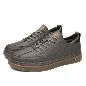 Último Modelo de Zapatos de <span class=keywords><strong>Media</strong></span> Caña Personalizados al por Mayor para Hombre, de Cuero Genuino, Exportación a África 2023, Dropshipping, Marca de Fábrica, <span class=keywords><strong>Precio</strong></span> Bajo - Product Image 6