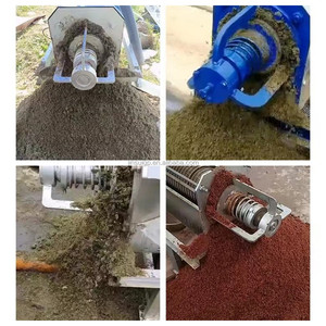 Machine de déshydratation du fumier de volaille 4 kW 1,5-3 m³/h pour le fumier de vache, réduit les coûts énergétiques dans les exploitations agricoles - Product Image 2