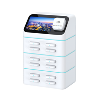 Estación de Publicidad con Alquiler de Baterías Portátiles para Carga de Teléfonos con Punto de Venta