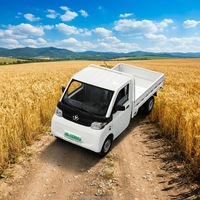 Camion électrique compact fiable Yuantong T10 L7e, carrosserie légère, utilisation simple, idéal pour les rues étroites, transport de marchandises en ville