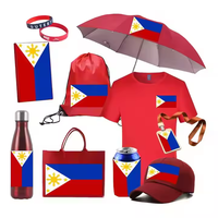 Coffret cadeau promotionnel Campagne nationale philippine Cadeau personnalisé avec logo du pays