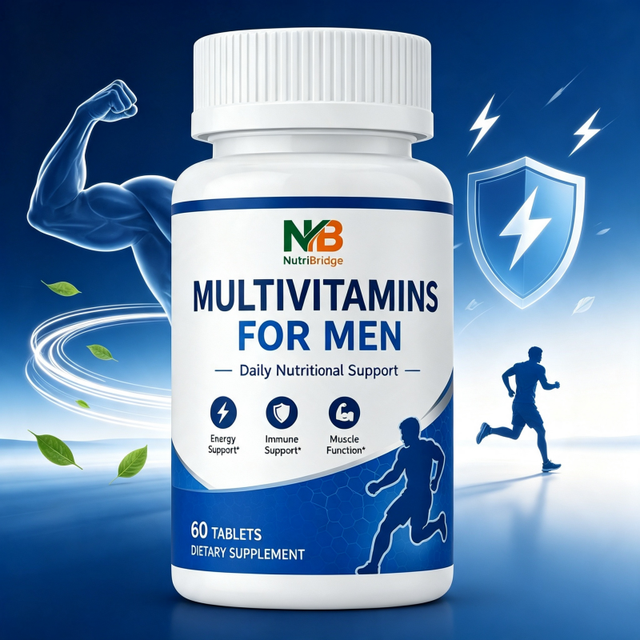 Factory Direct Custom Formula Ginkgo Brain Function Multivitamins for Men
