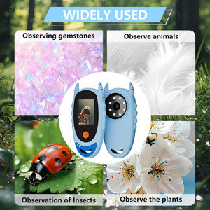 2インチIPSカラースクリーン500x拡大2MPポケット拡大ガラス子供誕生日プレゼントオートフォーカスデジタル顕微鏡 - Product Image 6
