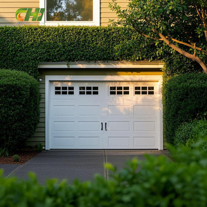 Porte de <span class=keywords><strong>garage</strong></span> sectionnelle moderne CHI, construction en acier et mousse, étanche, taille personnalisée, finition de haute qualité, garantie d'un an - Product Image 6
