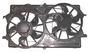 OEM 1075126 98AB8C607DL Assemblage de ventilateurs de radiateur électrique haute performance pour ventilateur de refroidissement Ford Focus(DAW DBW)