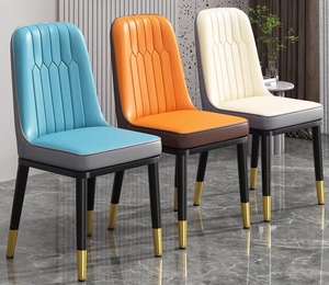 Ghế ăn bọc vải, tựa lưng, nhiều lựa chọn chất liệu và màu sắc của khách sạn & nhà hàng XYBF, phù hợp cho phòng khách, sự kiện, nội thất theo chủ đề. - Product Image 1