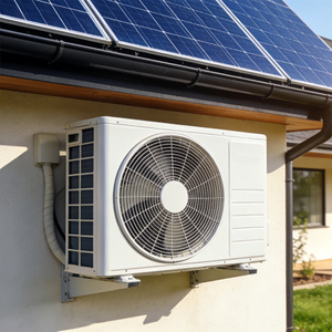 Panneaux solaires photovoltaïques résidentiels à haute efficacité, pompe à chaleur pour l'hiver - Product Image 1