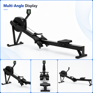 Rameur Commercial en Acier avec <span class=keywords><strong>Ergomètre</strong></span> à Rames, Ensemble Complet d'Équipement pour Salle de Sport - Product Image 2