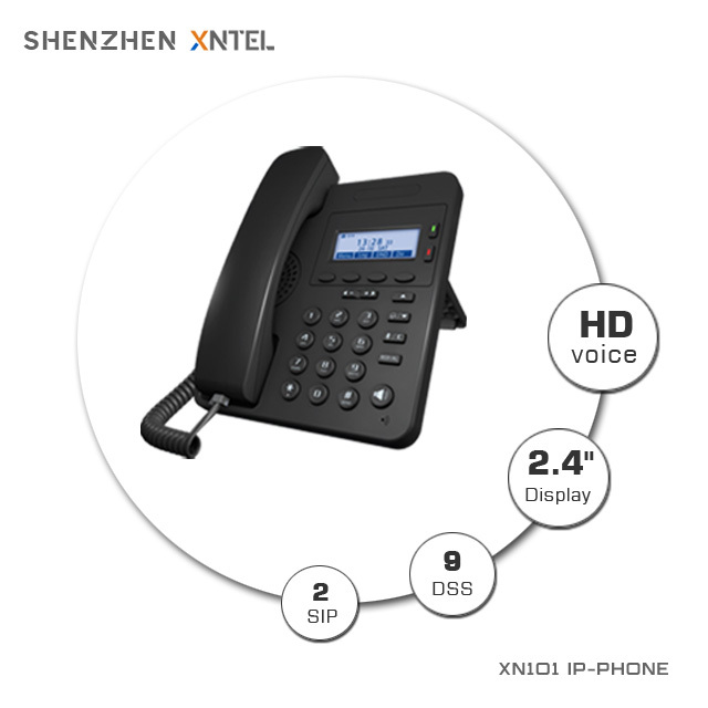 XNTEL XN101 High Quality Desktop Telephone HD Audio Line Corded Telephone Caller ID